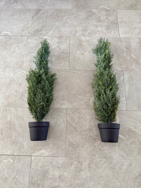 Set of 2 Artificial Trees